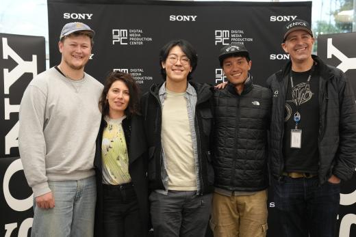 The overall winners at Sony’s state-of-the-art Digital Media Production Center