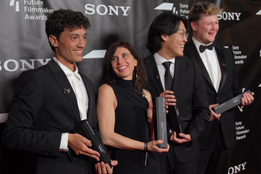 Winners at the Sony Future Filmmaker Awards 2023 
