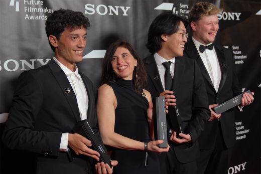 Winners at the Sony Future Filmmaker Awards 2023