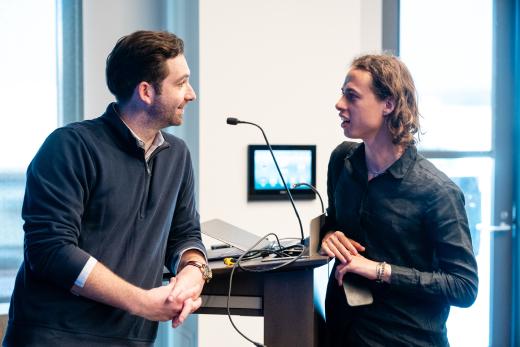 John McGrath, Agent, UTA Independent Film Group speaks at the Sony Future Filmmaker Awards 2025 workshop program