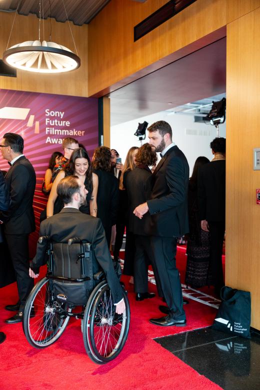 Filmmakers attend the Sony Future Filmmaker Awards 2025 ceremony