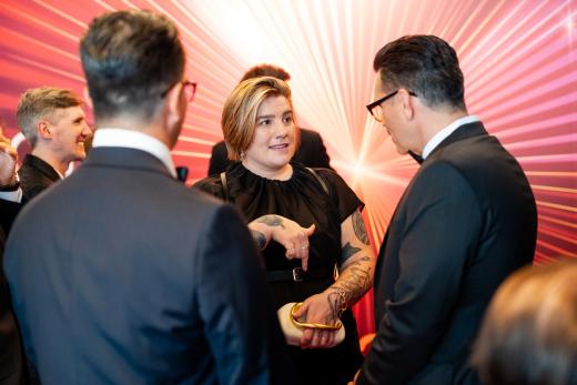 Filmmakers attend the Sony Future Filmmaker Awards 2025 ceremony