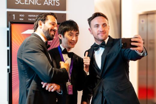 Filmmakers attend the Sony Future Filmmaker Awards 2025 ceremony
