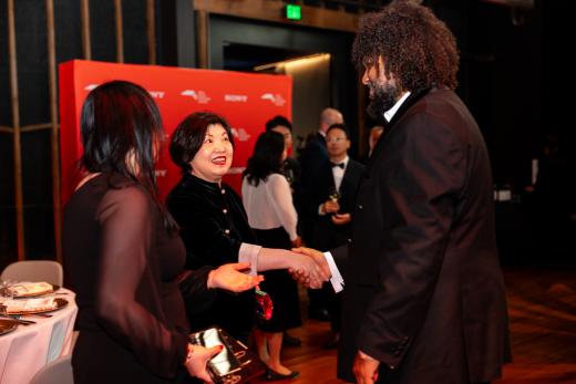 Filmmakers attend the Sony Future Filmmaker Awards 2025 ceremony