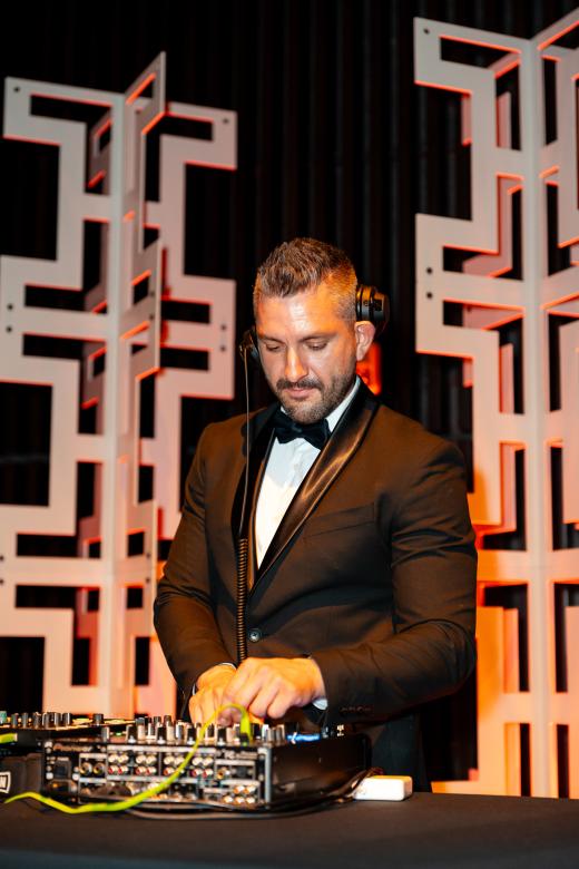 DJ Daniel Londoño at the Sony Future Filmmaker Awards 2025 ceremony