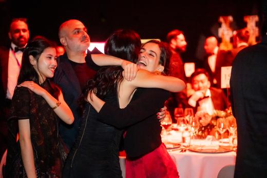 Fiction winner, Rossana Montoya, at the Sony Future Filmmaker Awards 2025 ceremony